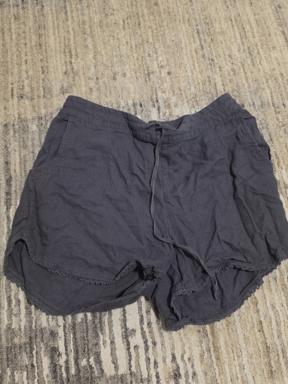 Caslon Linen Drawstring Shorts